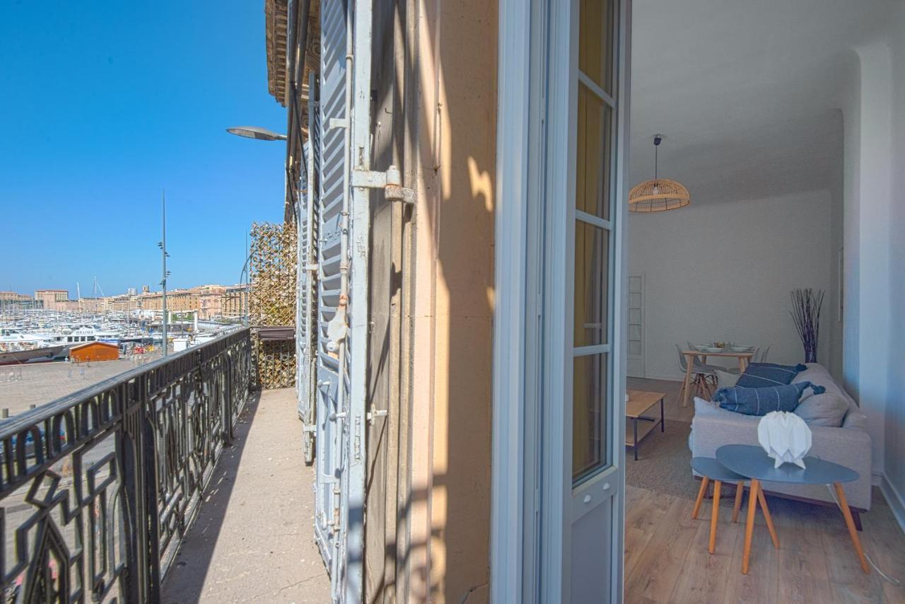 Le Balcon Du Vieux-Port-Amazing Sea View Leilighet Marseille Eksteriør bilde