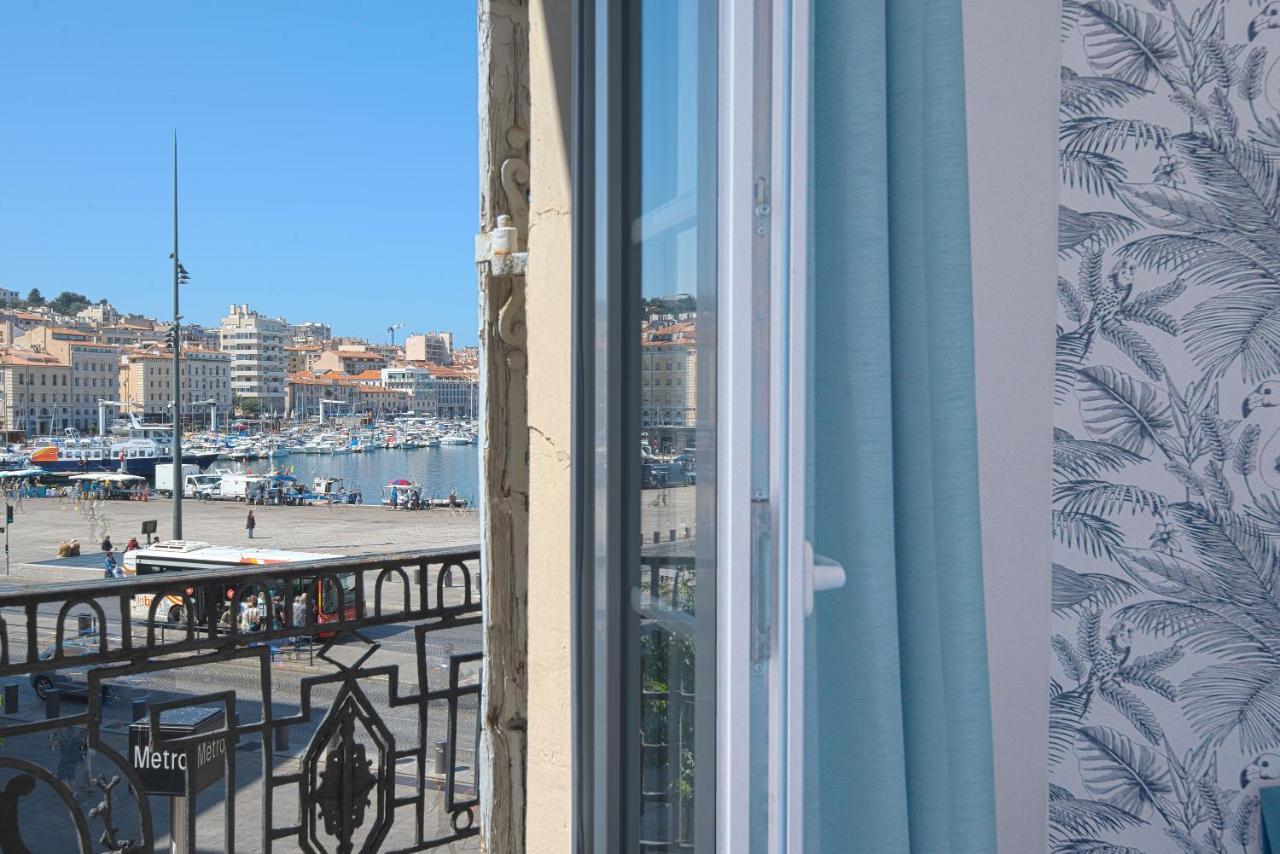 Le Balcon Du Vieux-Port-Amazing Sea View Leilighet Marseille Eksteriør bilde