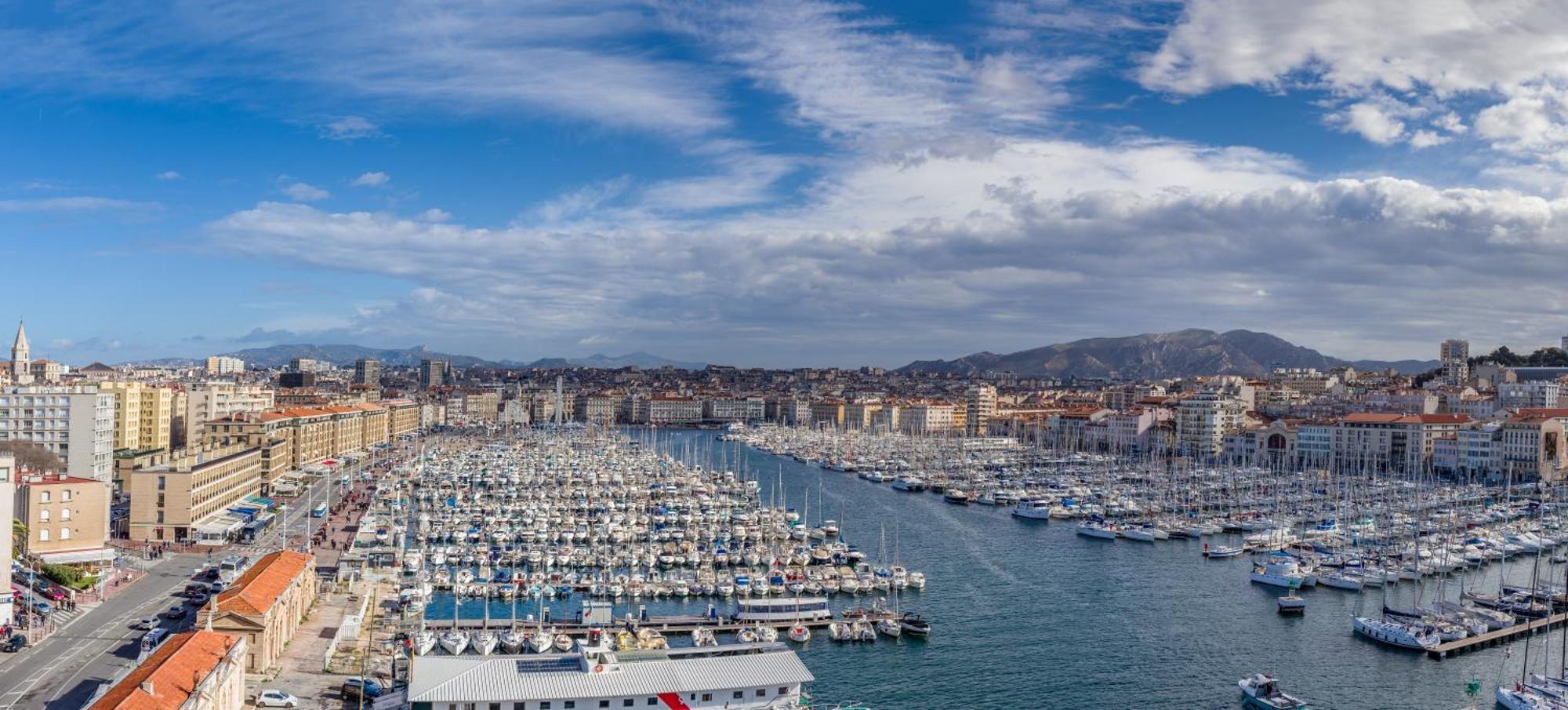 Le Balcon Du Vieux-Port-Amazing Sea View Leilighet Marseille Eksteriør bilde